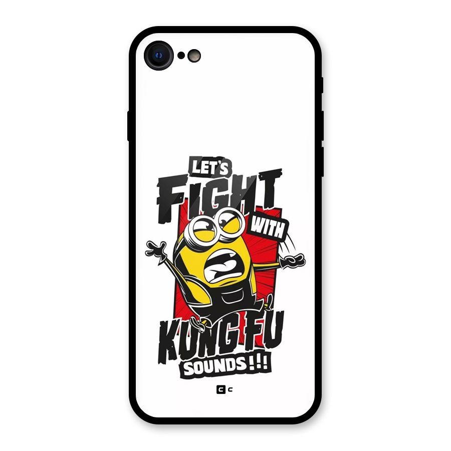 Lets Fight Glass Back Case for iPhone 7
