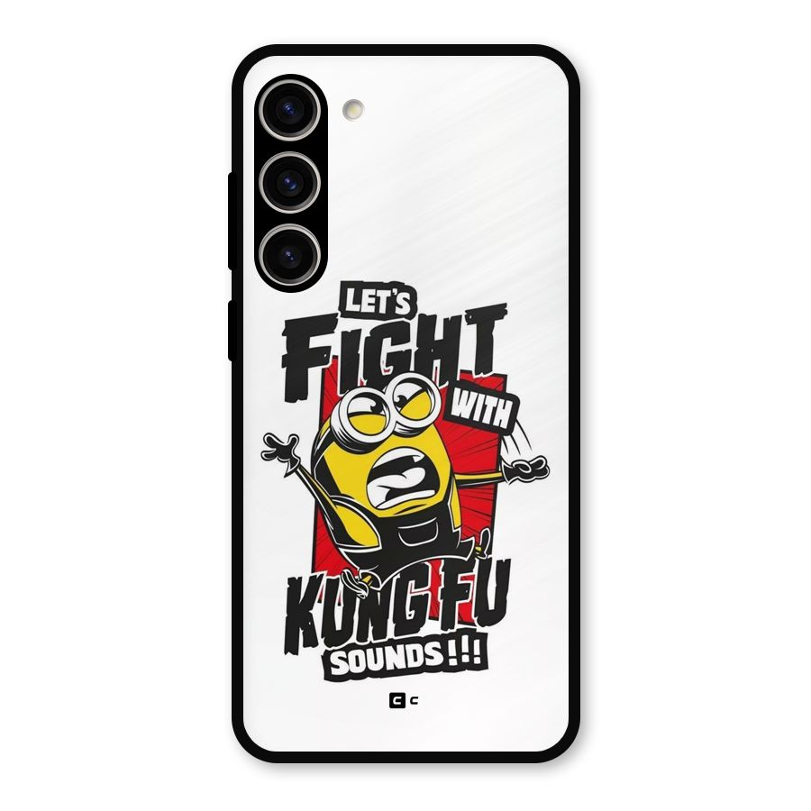 Lets Fight Metal Back Case for Galaxy S23 Plus