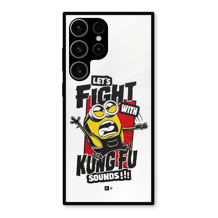 Lets Fight Metal Back Case for Galaxy S23 Ultra