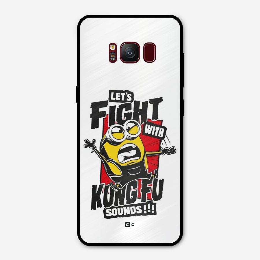 Lets Fight Metal Back Case for Galaxy S8