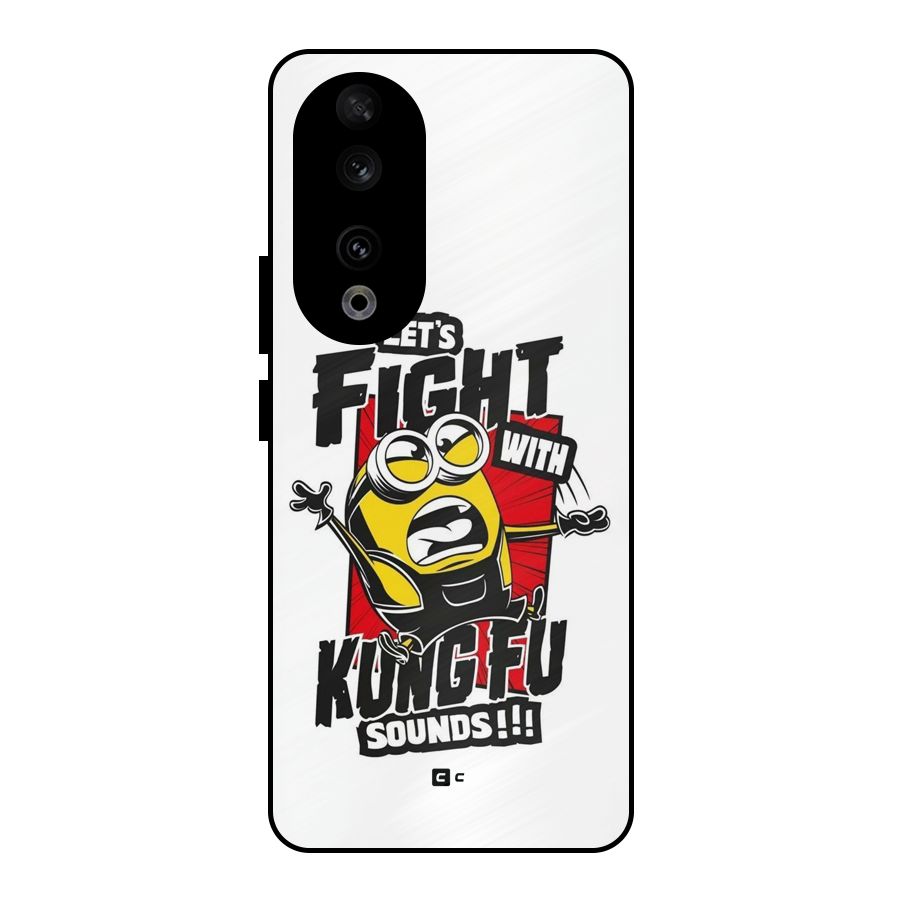 Lets Fight Metal Back Case for Honor 90