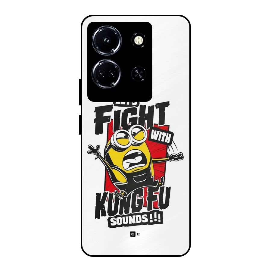Lets Fight Metal Back Case for Infinix Note 30 5G