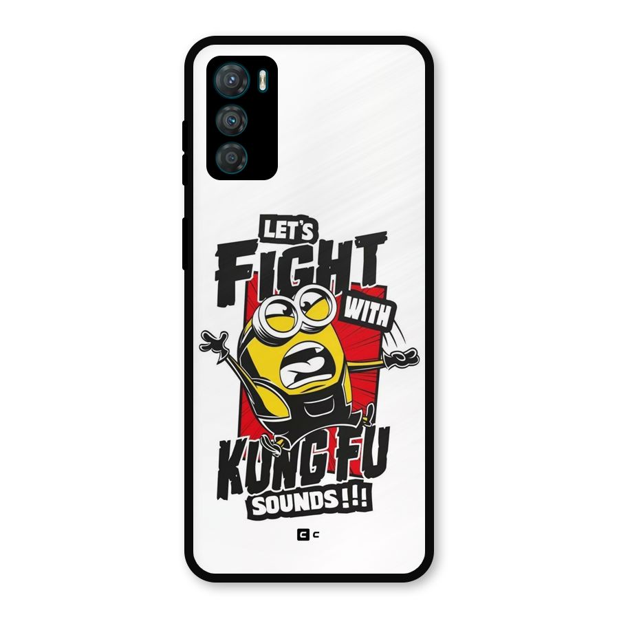 Lets Fight Metal Back Case for Moto G42