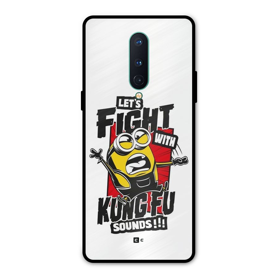 Lets Fight Metal Back Case for OnePlus 8