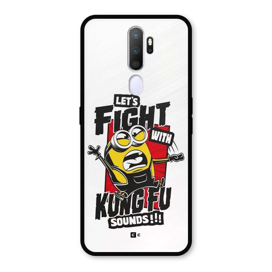 Lets Fight Metal Back Case for Oppo A5 (2020)