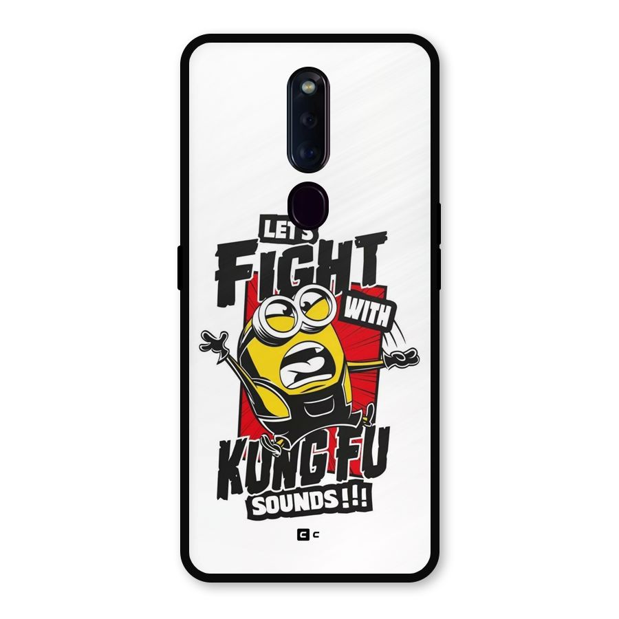 Lets Fight Metal Back Case for Oppo F11 Pro