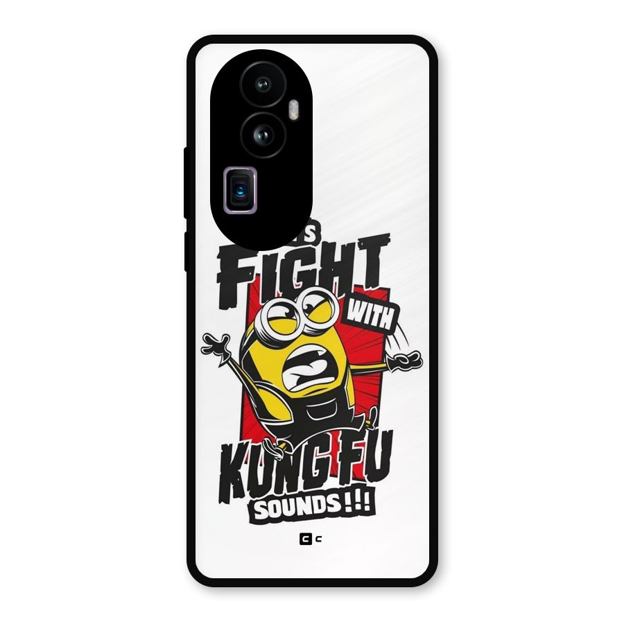 Lets Fight Metal Back Case for Oppo Reno10 Pro Plus