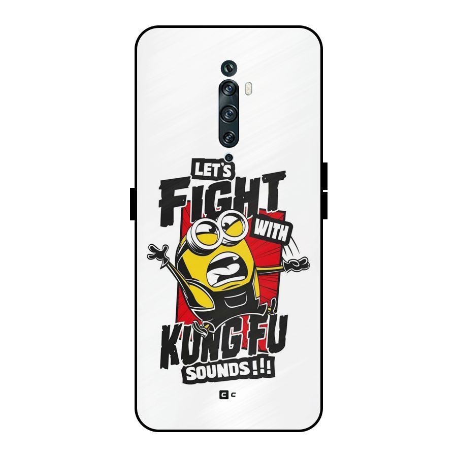 Lets Fight Metal Back Case for Oppo Reno2 Z