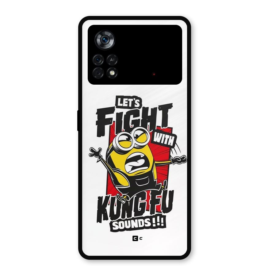 Lets Fight Metal Back Case for Poco X4 Pro 5G