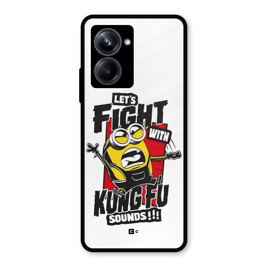 Lets Fight Metal Back Case for Realme 10 Pro