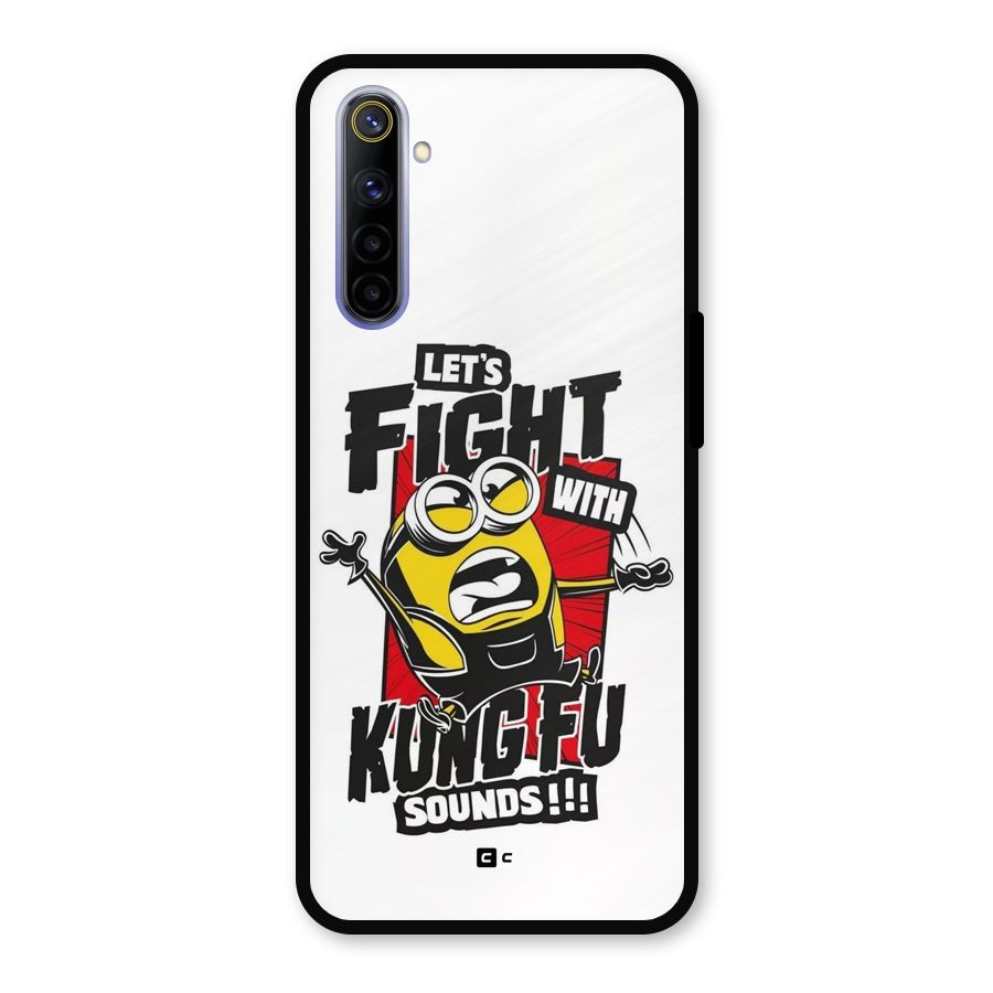 Lets Fight Metal Back Case for Realme 6