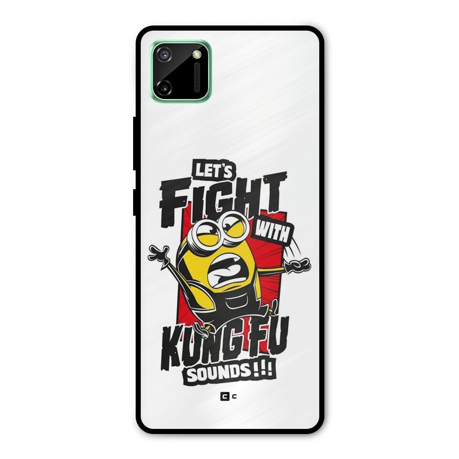 Lets Fight Metal Back Case for Realme C11