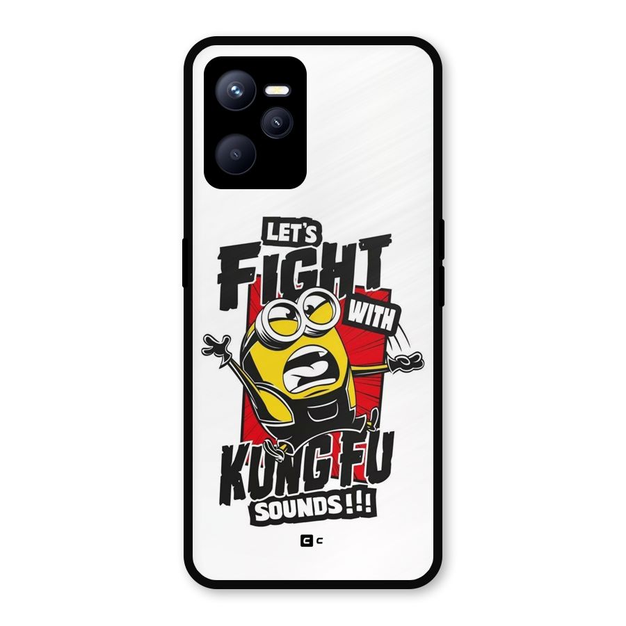 Lets Fight Metal Back Case for Realme C35