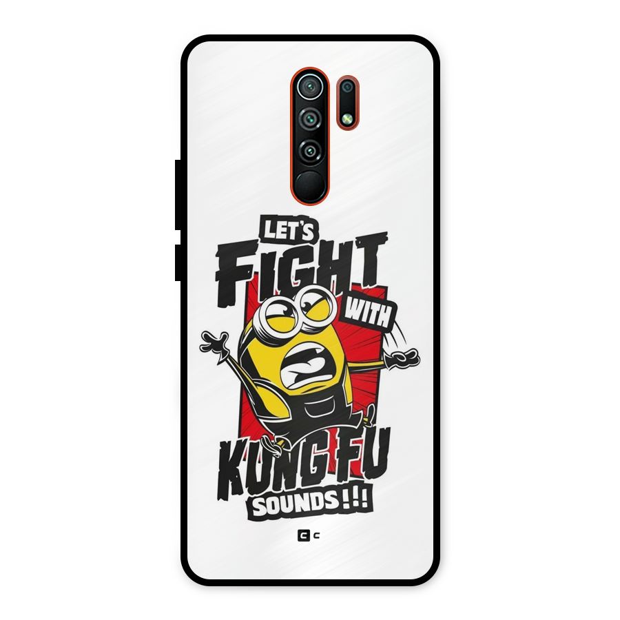 Lets Fight Metal Back Case for Redmi 9 Prime