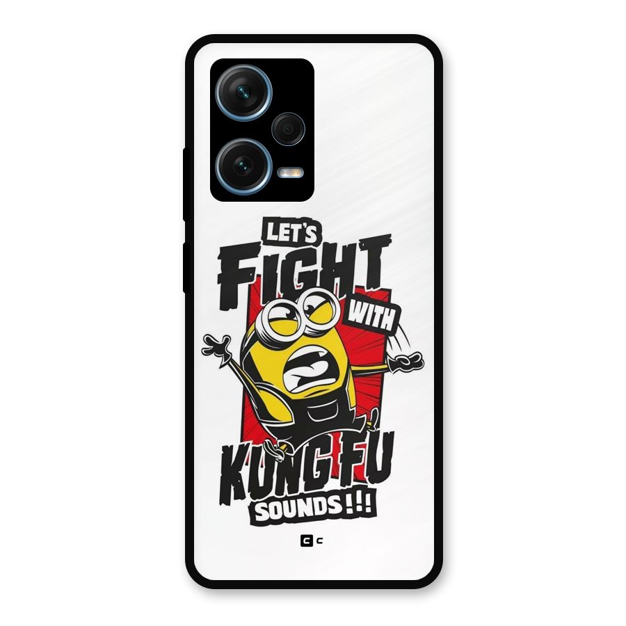 Lets Fight Metal Back Case for Redmi Note 12 Pro Plus 5G