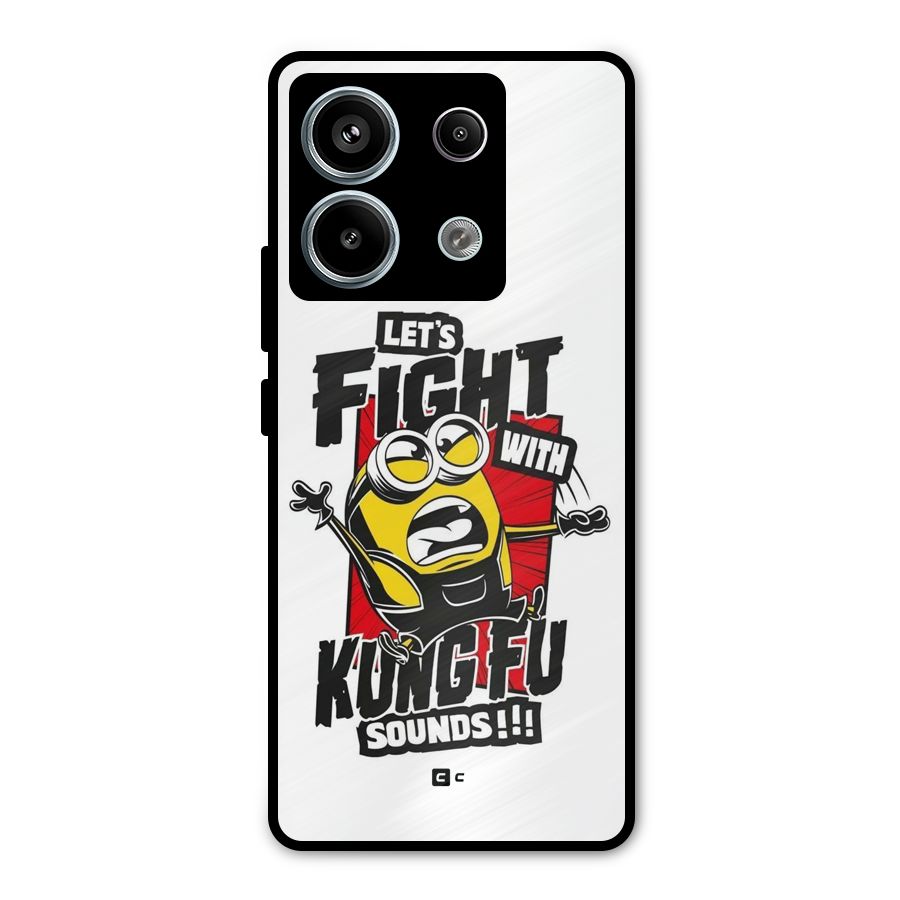 Lets Fight Metal Back Case for Redmi Note 13 Pro 5G