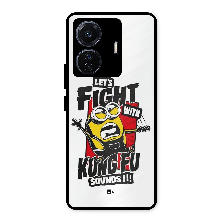 Lets Fight Metal Back Case for Vivo T1 Pro