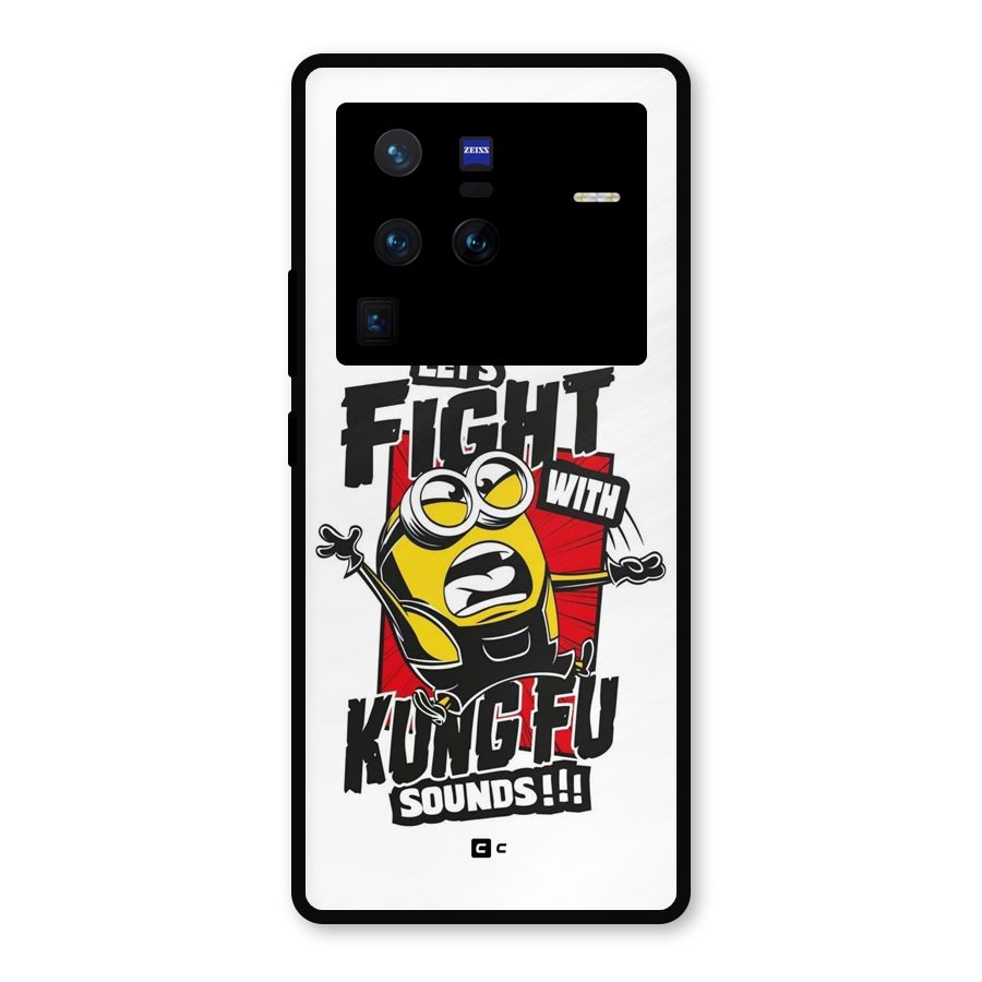 Lets Fight Metal Back Case for Vivo X80 Pro