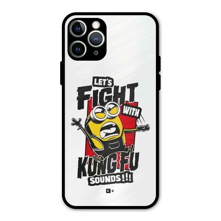 Lets Fight Metal Back Case for iPhone 11 Pro Max