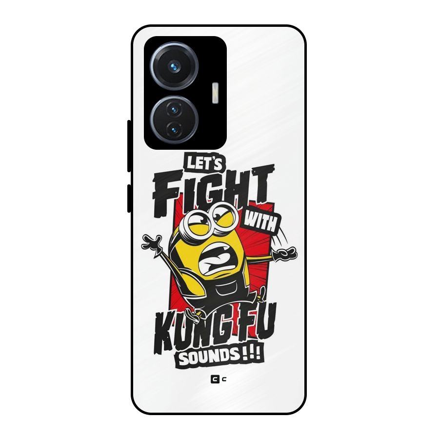 Lets Fight Metal Back Case for iQOO Z6 44W