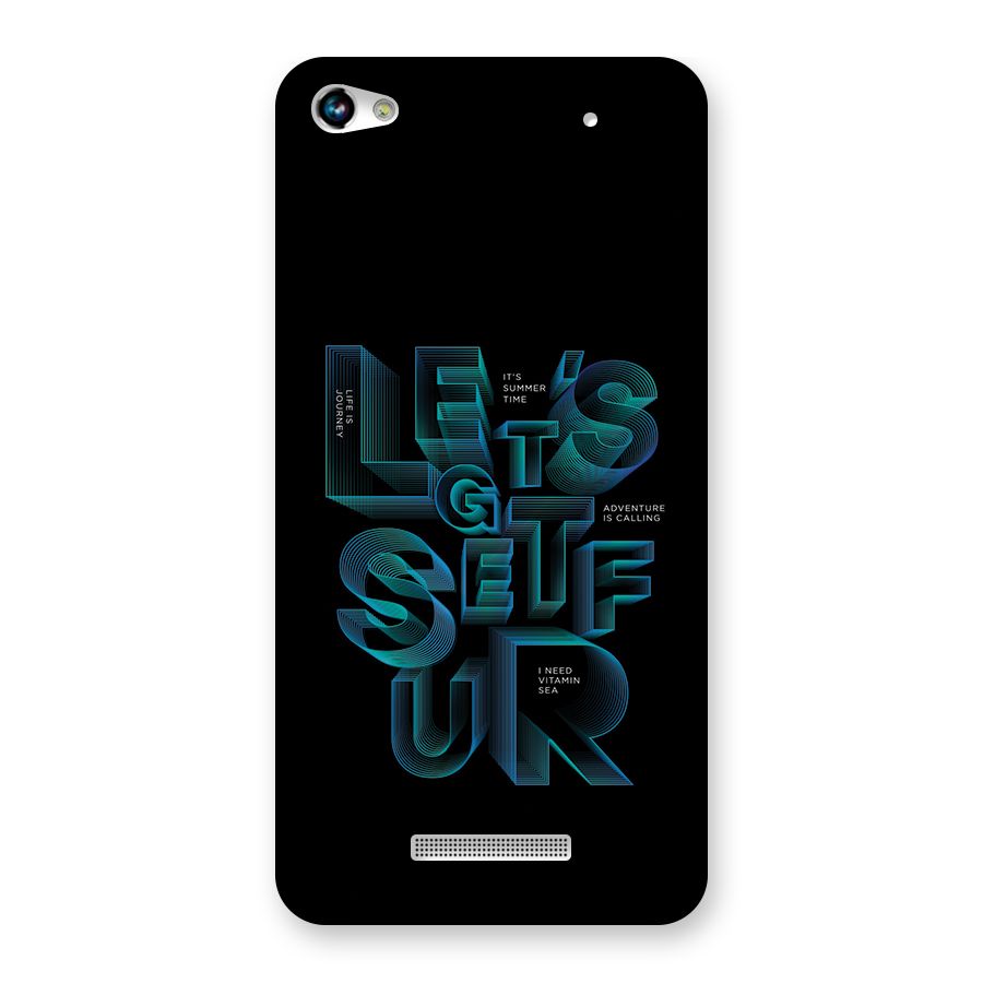 Lets Get Surf Back Case for Canvas Hue 2 A316