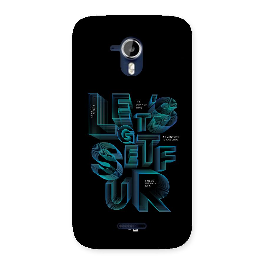 Lets Get Surf Back Case for Canvas Magnus A117