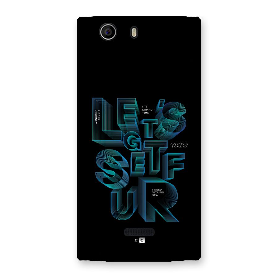 Lets Get Surf Back Case for Canvas Nitro 2 E311