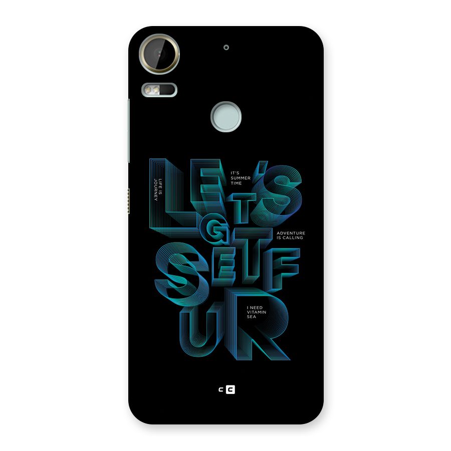 Lets Get Surf Back Case for Desire 10 Pro