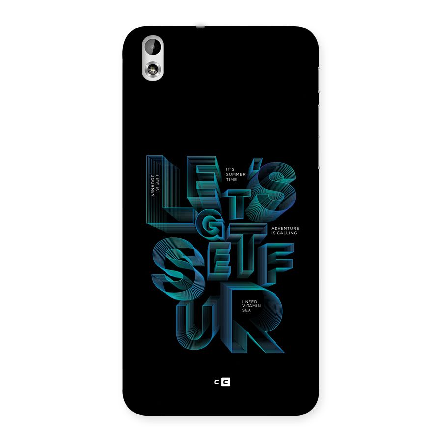 Lets Get Surf Back Case for Desire 816g