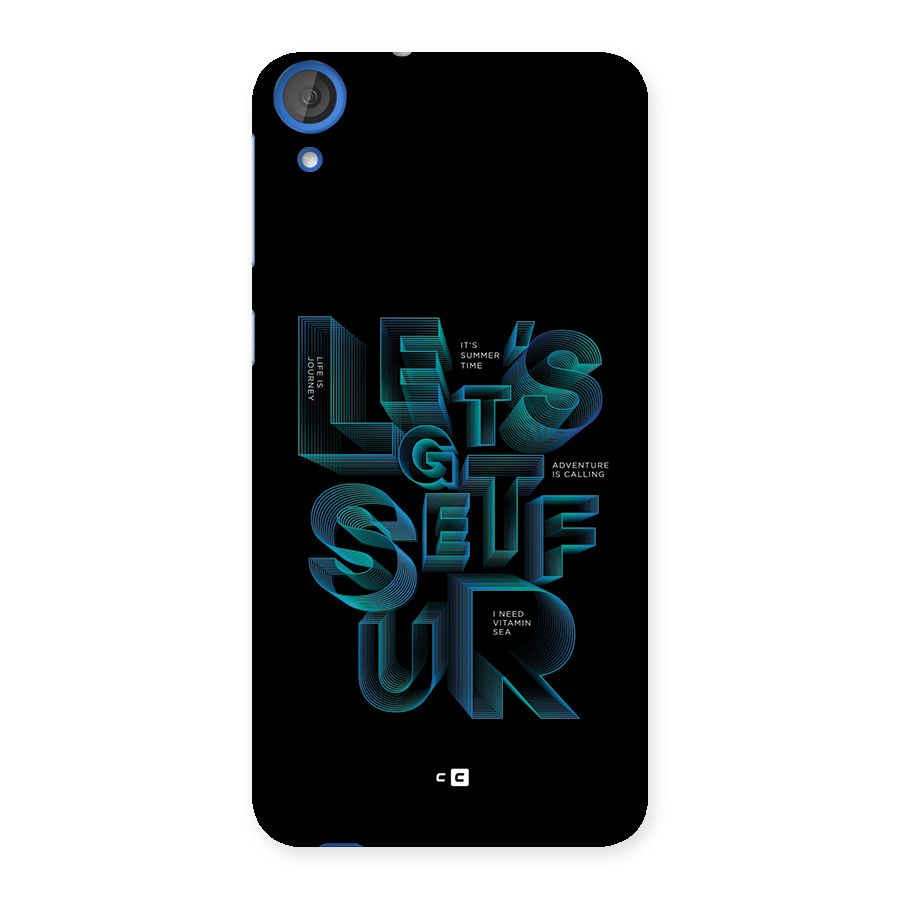 Lets Get Surf Back Case for Desire 820s