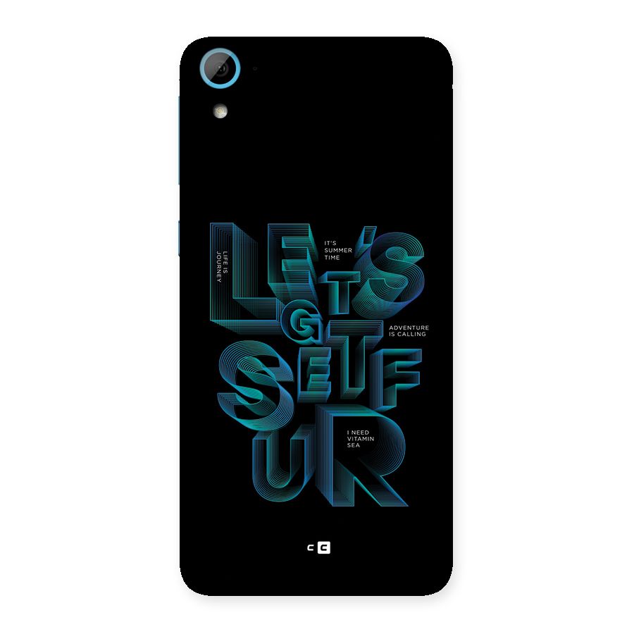 Lets Get Surf Back Case for Desire 826