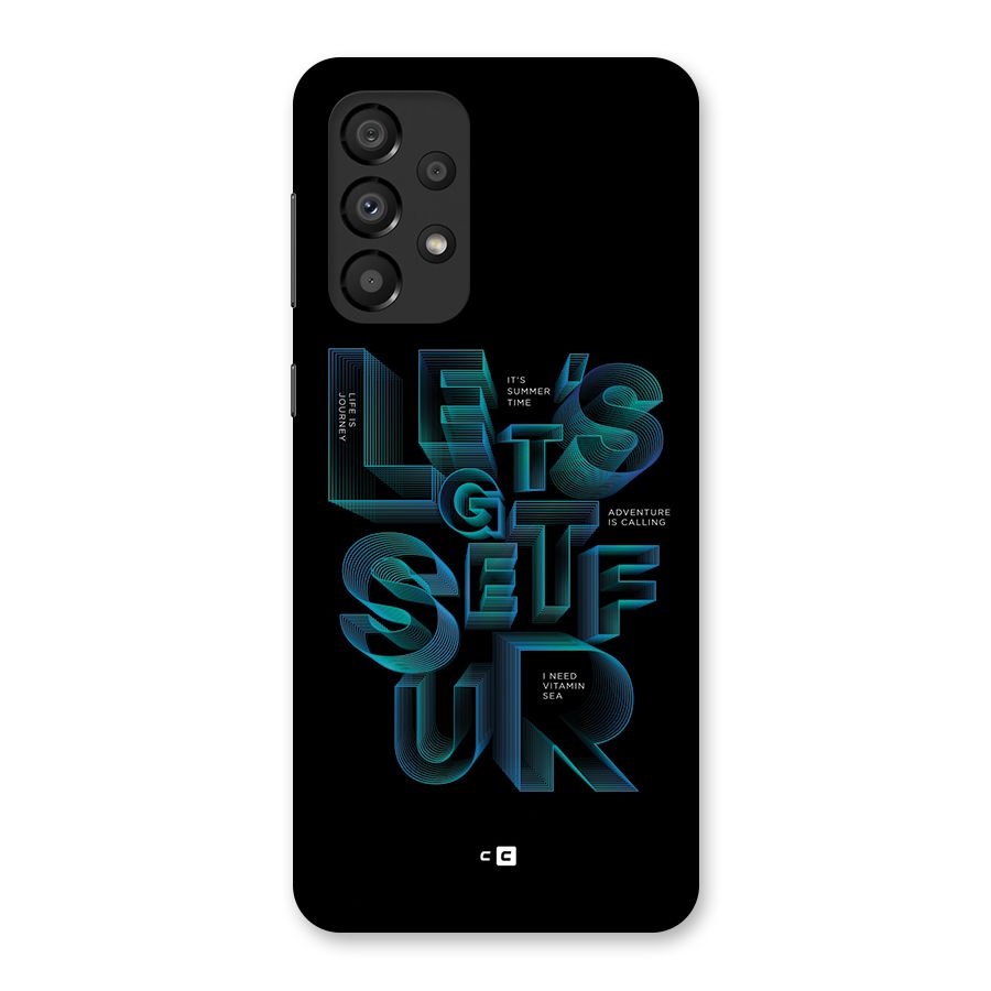 Lets Get Surf Back Case for Galaxy A33 5G
