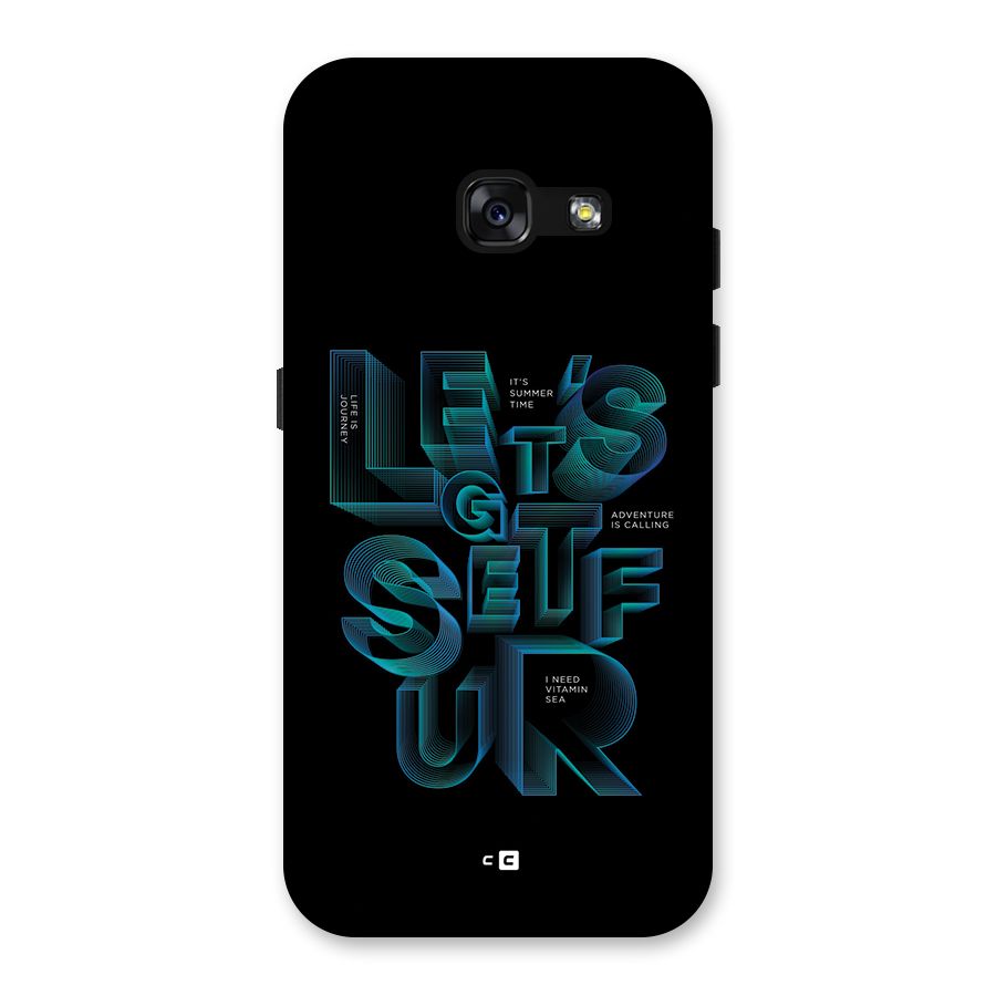 Lets Get Surf Back Case for Galaxy A3 (2017)