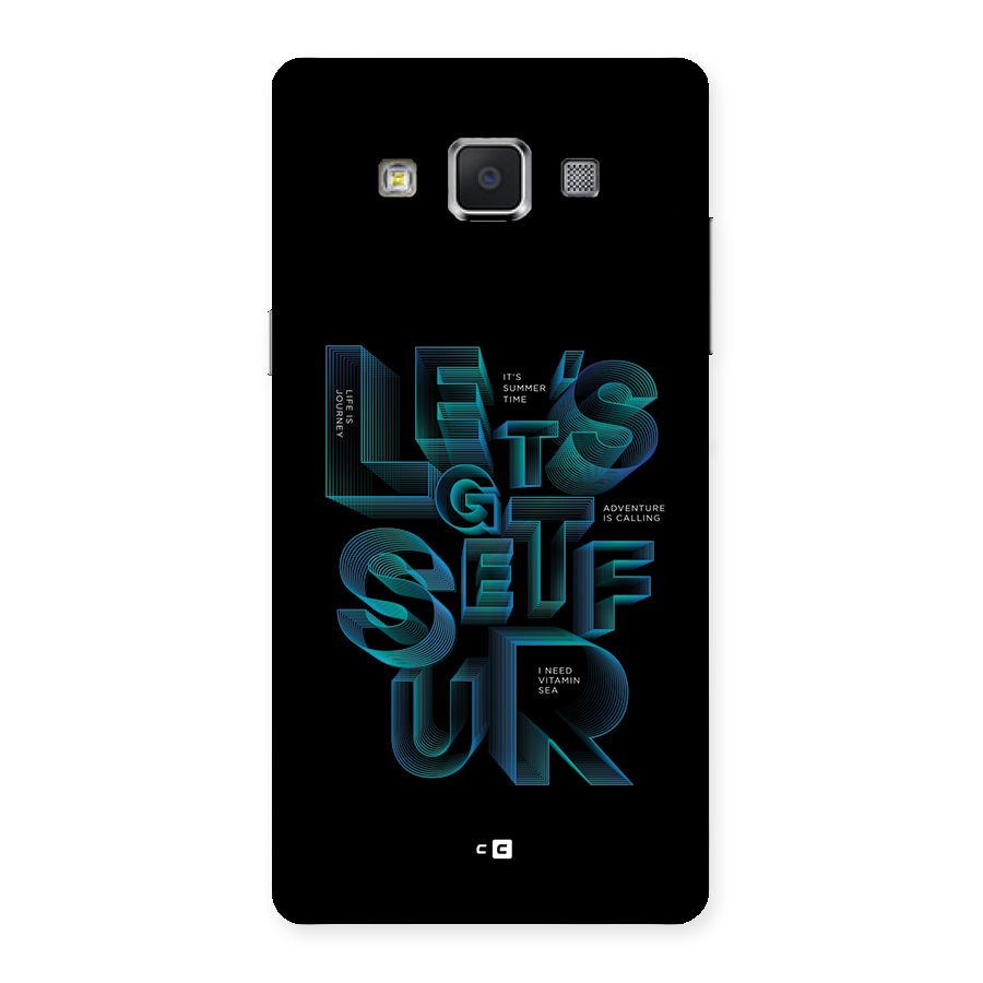 Lets Get Surf Back Case for Galaxy A5