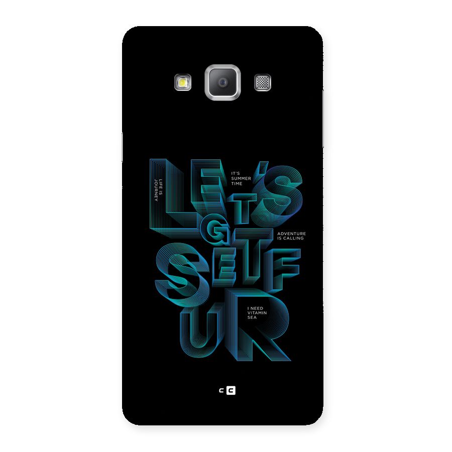 Lets Get Surf Back Case for Galaxy A7