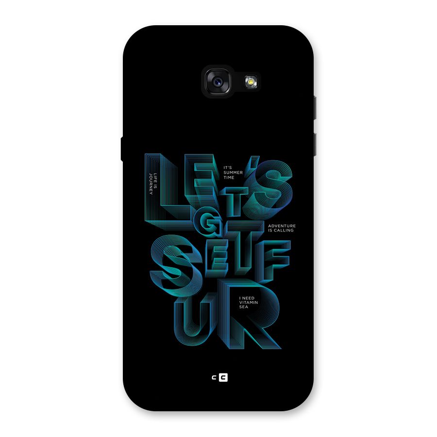 Lets Get Surf Back Case for Galaxy A7 (2017)