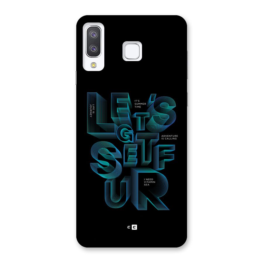 Lets Get Surf Back Case for Galaxy A8 Star