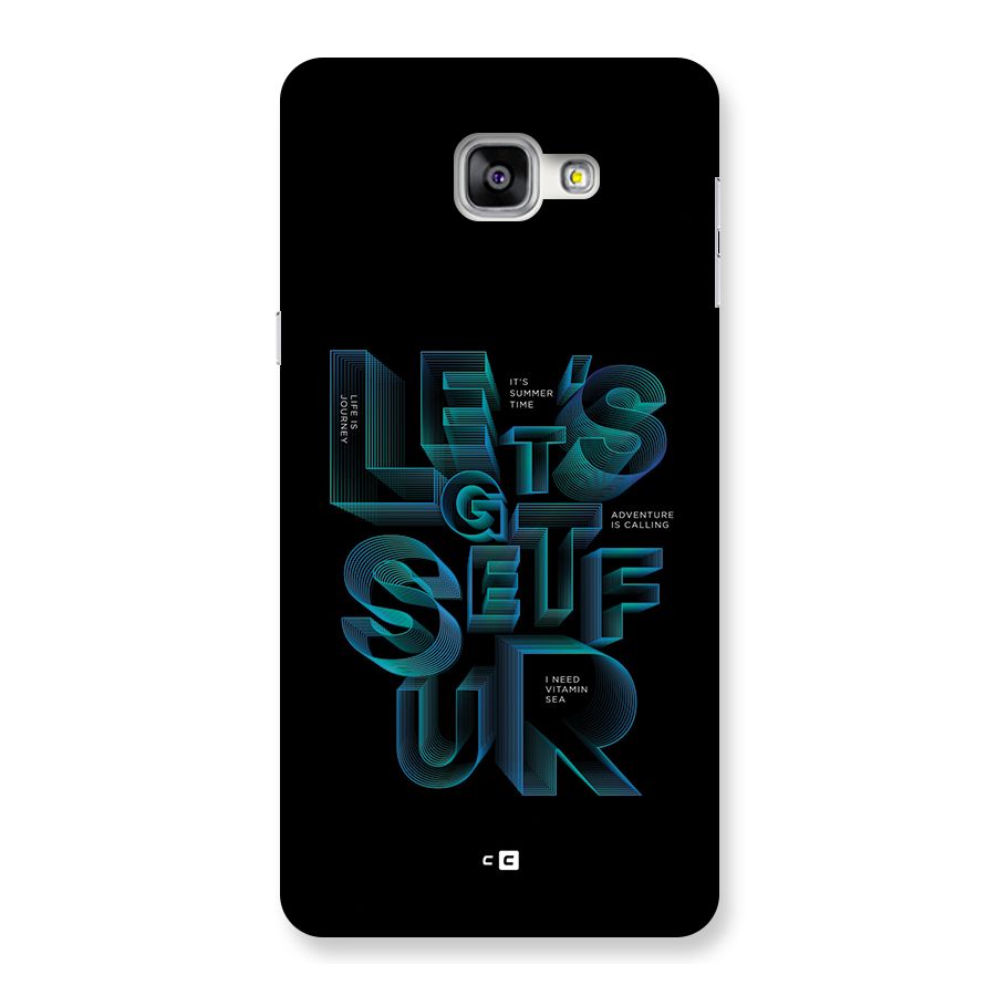 Lets Get Surf Back Case for Galaxy A9