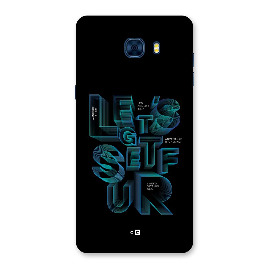 Lets Get Surf Back Case for Galaxy C7 Pro