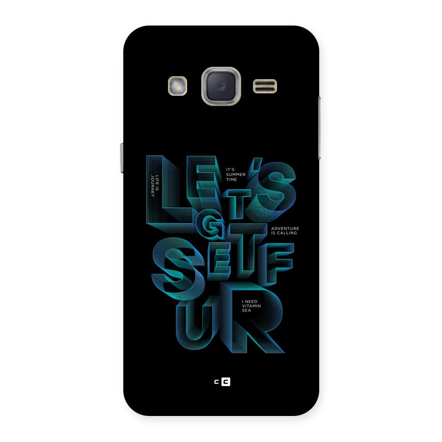 Lets Get Surf Back Case for Galaxy J2