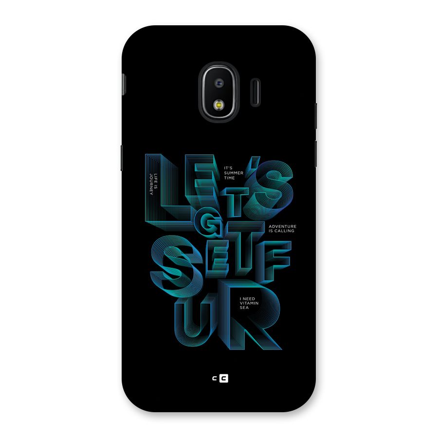Lets Get Surf Back Case for Galaxy J2 Pro 2018