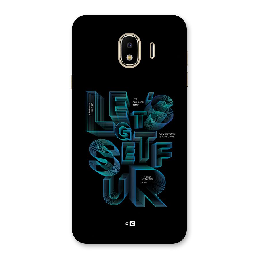 Lets Get Surf Back Case for Galaxy J4