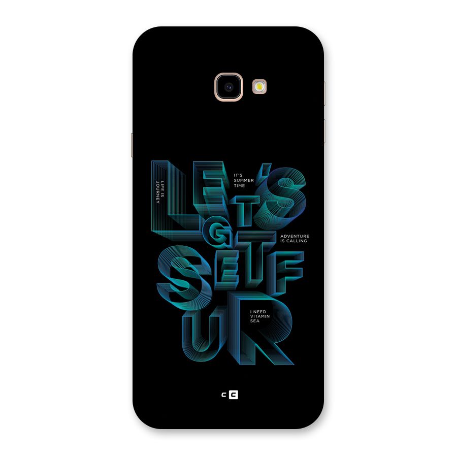 Lets Get Surf Back Case for Galaxy J4 Plus