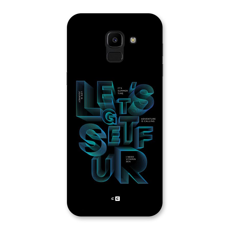 Lets Get Surf Back Case for Galaxy J6