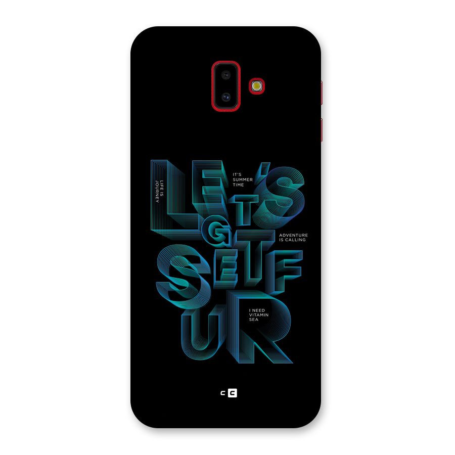 Lets Get Surf Back Case for Galaxy J6 Plus