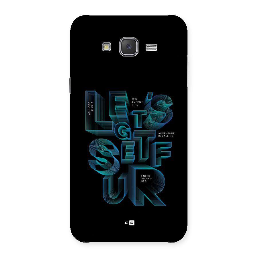 Lets Get Surf Back Case for Galaxy J7