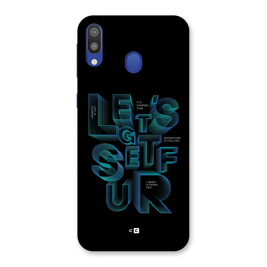 Lets Get Surf Back Case for Galaxy M20