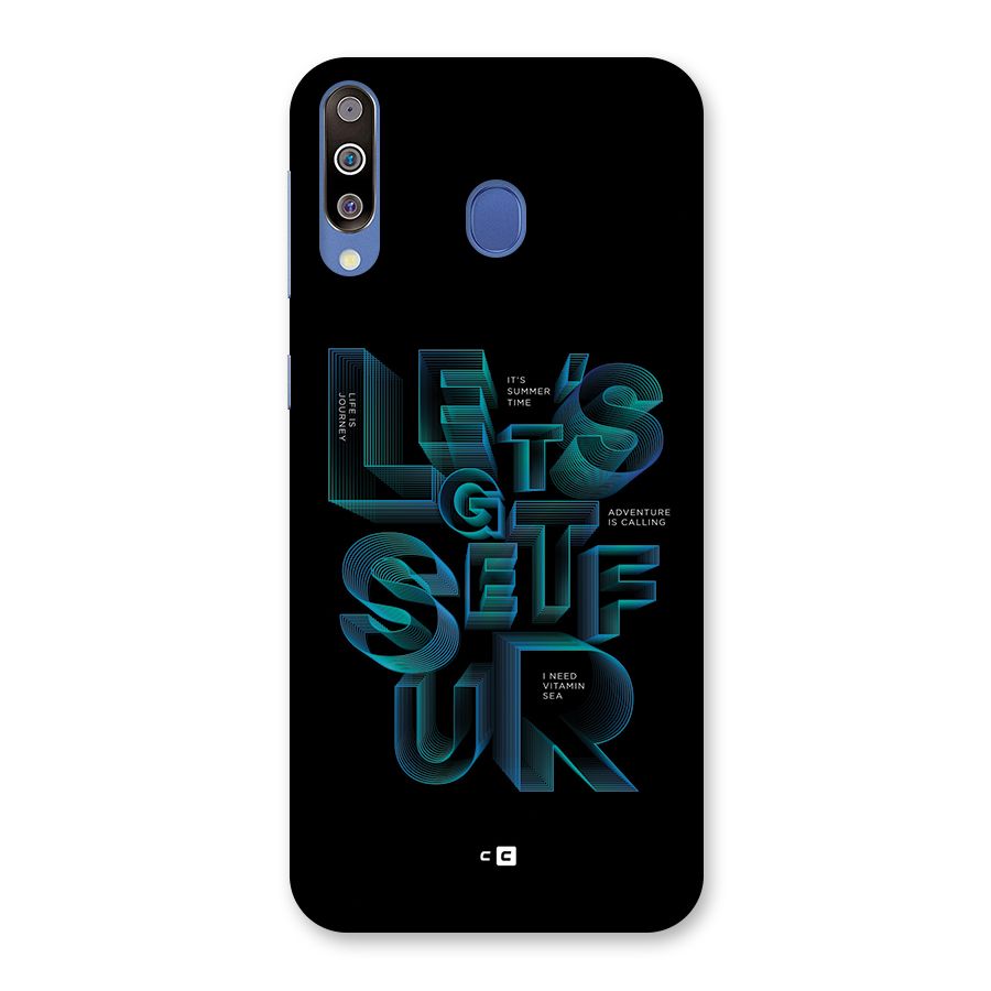 Lets Get Surf Back Case for Galaxy M30