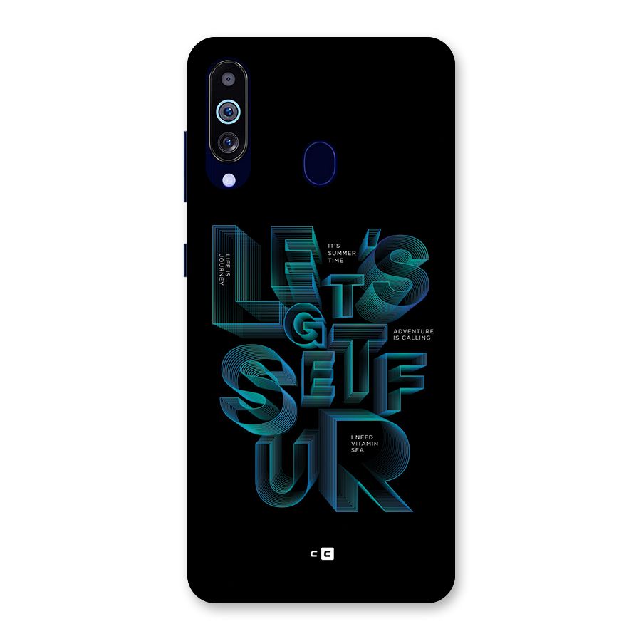 Lets Get Surf Back Case for Galaxy M40