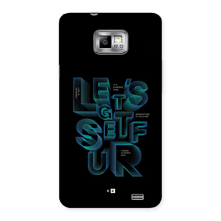 Lets Get Surf Back Case for Galaxy S2